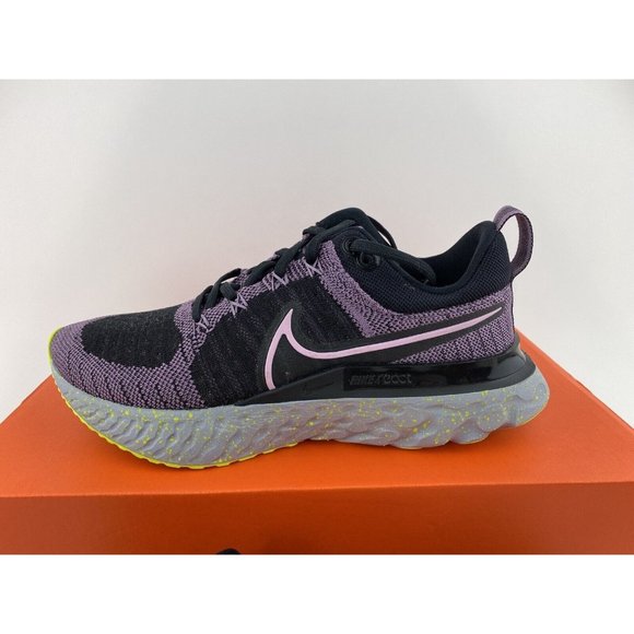 Nike Infinity React Flyknit 2 Violet Dust Women's Sneakers Purple - Picture 11 of 12